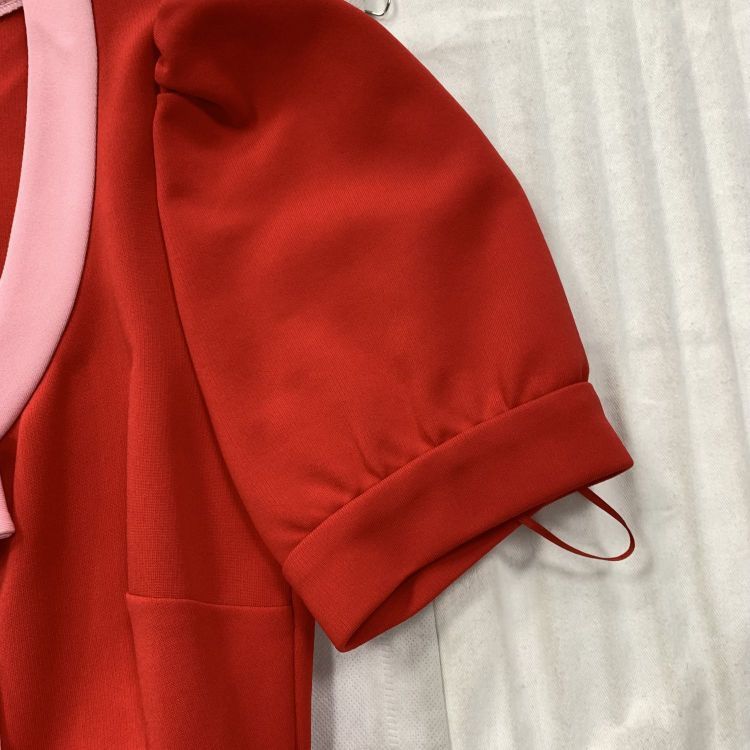 Gucci Gucci Red Bow Mini Dress Size S Size S / US 4 / IT 40 - 7 Thumbnail