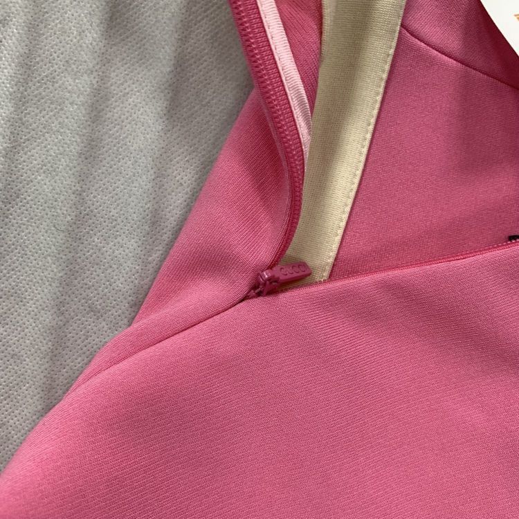 Gucci Gucci Pink Trimmed Mini Dress Size XS Size XS / US 0-2 / IT 36-38 - 6 Thumbnail