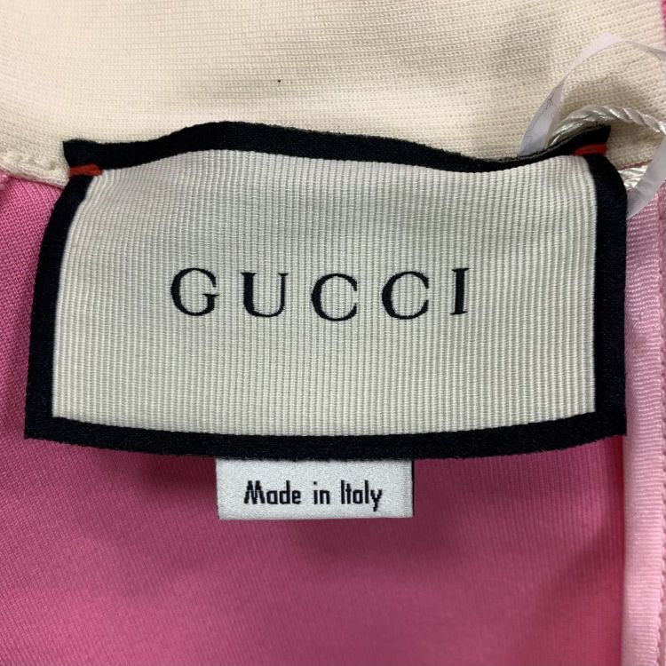 Gucci Gucci Pink Trimmed Mini Dress Size XS Size XS / US 0-2 / IT 36-38 - 3 Thumbnail
