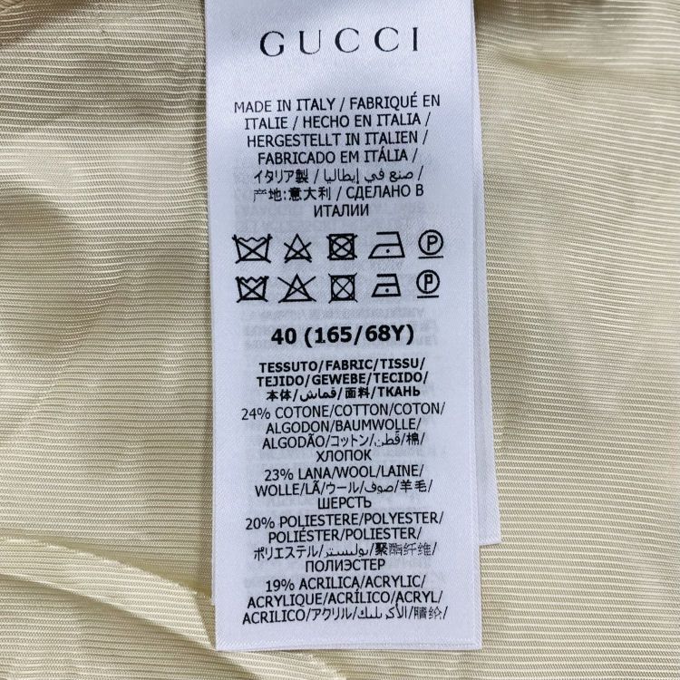 Gucci Gucci Checkered Tweed Mini Skirt Size 40 Size 27" / US 4 / IT 40 - 4 Thumbnail