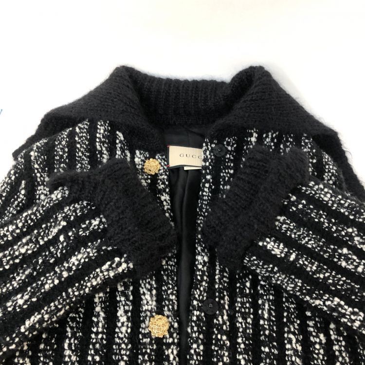 Gucci Gucci Striped Knit Jacket Size S Size S / US 4 / IT 40 - 10 Thumbnail