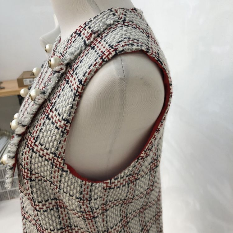 Gucci Gucci Tweed Mini Dress Size IT 42 Size M / US 6-8 / IT 42-44 - 8 Thumbnail