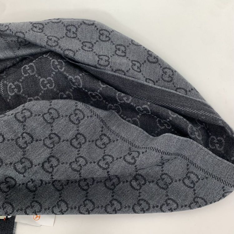Gucci Gucci GG Logo Wool Scarf ONE SIZE Size ONE SIZE - 8 Thumbnail
