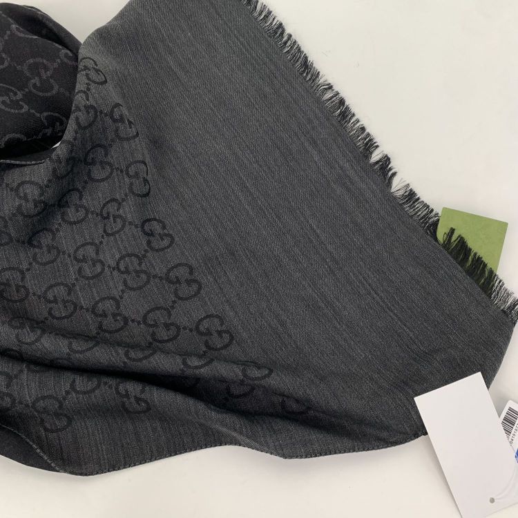 Gucci Gucci GG Pattern Scarf One Size Size ONE SIZE - 8 Thumbnail