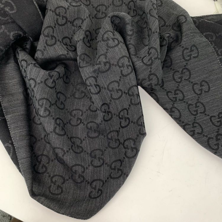 Gucci Gucci GG Pattern Scarf One Size Size ONE SIZE - 9 Thumbnail