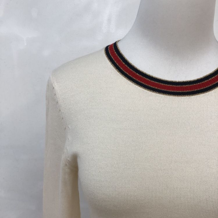 Gucci Gucci Striped Crewneck Sweater Size XS Size XS / US 0-2 / IT 36-38 - 7 Thumbnail