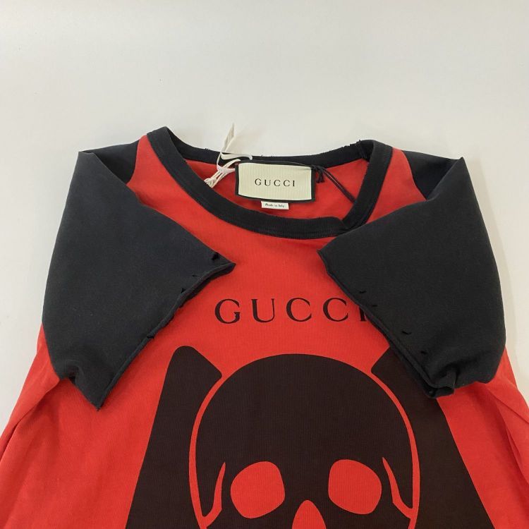 Gucci Gucci Skull Graphic T-Shirt Size M Size US M / EU 48-50 / 2 - 12 Thumbnail