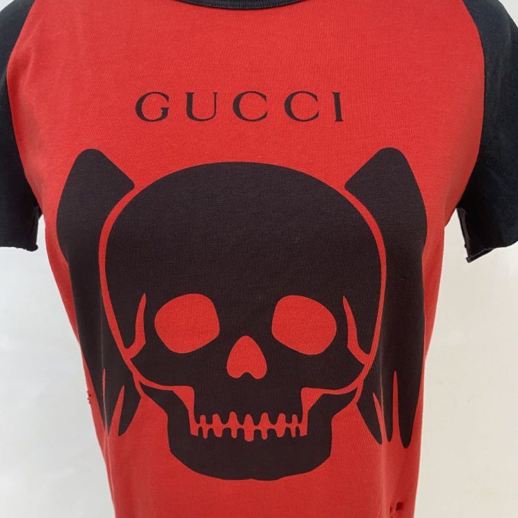 Gucci Gucci Skull Graphic T-Shirt Size M Size US M / EU 48-50 / 2 - 7 Thumbnail