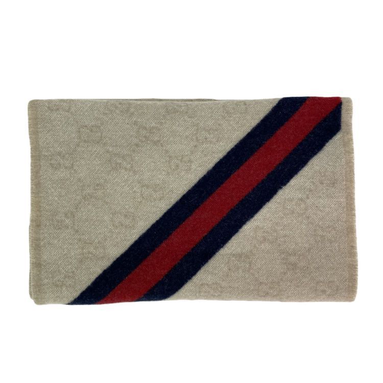 Gucci Gucci GG Wool Scarf Size ONE SIZE - 2 Thumbnail