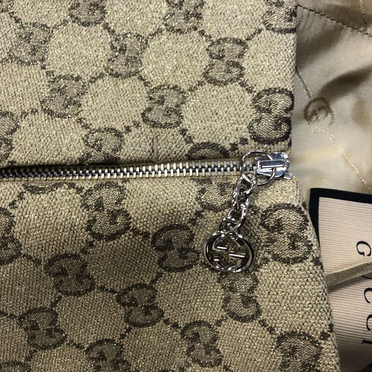 Gucci Gucci GG Monogram Mini Skirt Size 42 Size 28" / US 6 / IT 42 - 7 Thumbnail