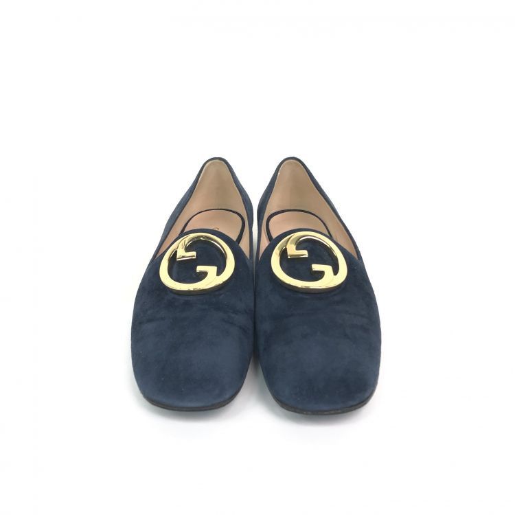Gucci Gucci Gold Logo Flats Size 36 Size US 6 / IT 36 - 2 Thumbnail