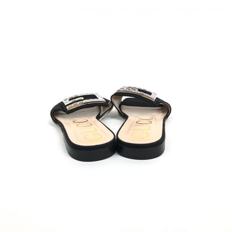 Gucci Gucci Rhinestone G Slides Size 35 Size US 5 / IT 35 - 4 Thumbnail