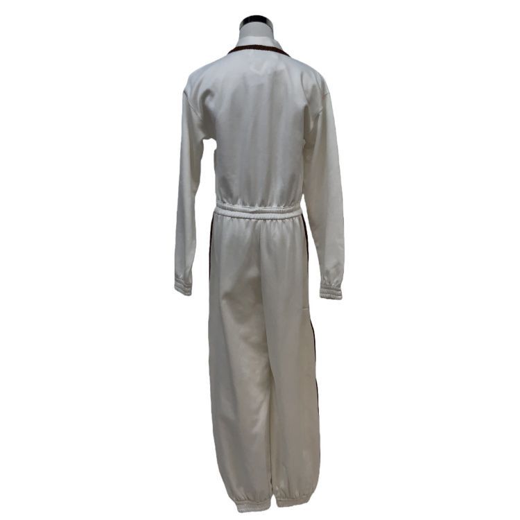 Gucci Gucci Logo Trim Jumpsuit Size S Size 27" / US 4 / IT 40 - 2 Thumbnail
