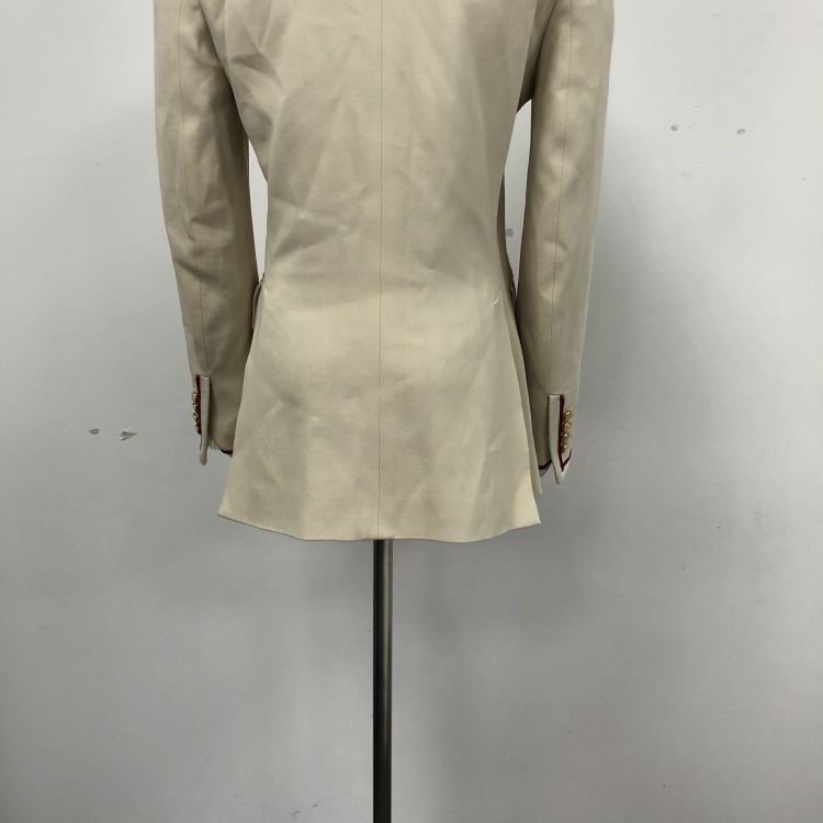 Gucci Gucci Cream Piping Blazer Size 42 Size M / US 6-8 / IT 42-44 - 5 Thumbnail