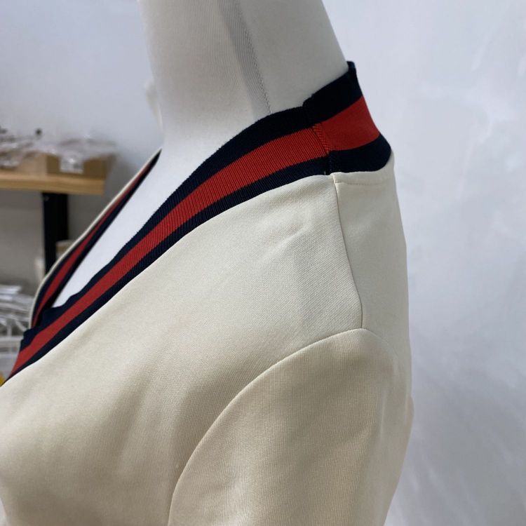 Gucci Gucci Striped Trim Mini Dress Size S Size S / US 4 / IT 40 - 8 Thumbnail