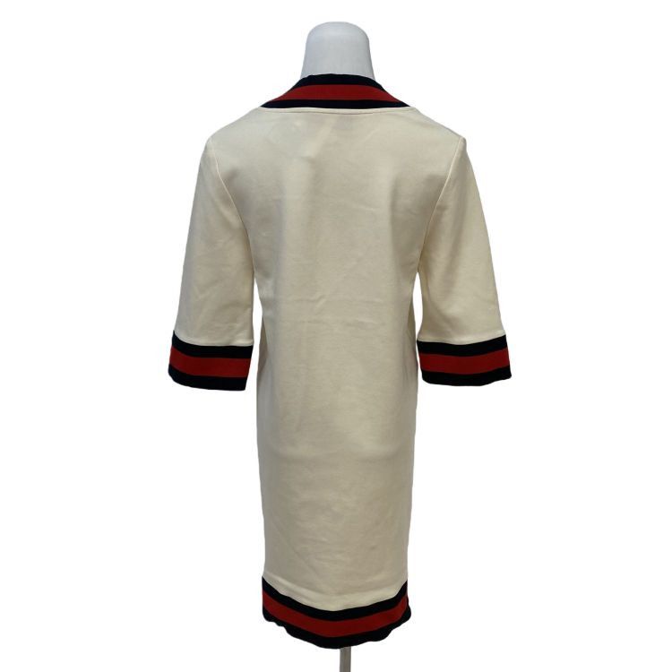 Gucci Gucci Striped Trim Mini Dress Size S Size S / US 4 / IT 40 - 2 Thumbnail