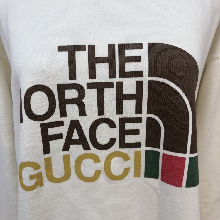 Gucci × The North Face The North Face x Gucci Logo Sweatshirt Size L Size US L / EU 52-54 / 3 - 6 Thumbnail