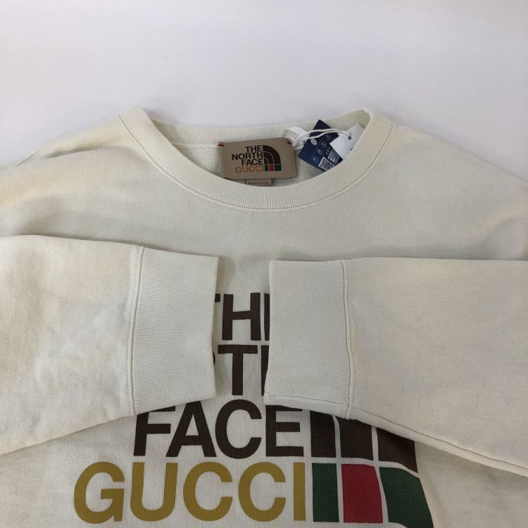Gucci × The North Face The North Face x Gucci Logo Sweatshirt Size L Size US L / EU 52-54 / 3 - 10 Thumbnail