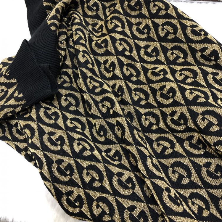 Gucci Gucci GG Pattern Short Sleeve Knit Sweater Size M Size US M / EU 48-50 / 2 - 9 Thumbnail