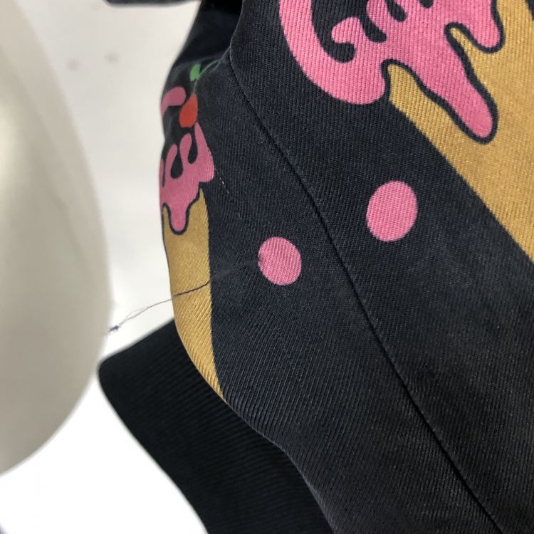 Gucci Gucci Ice Cream Print Silk Hoodie Size S Size US S / EU 44-46 / 1 - 10 Thumbnail