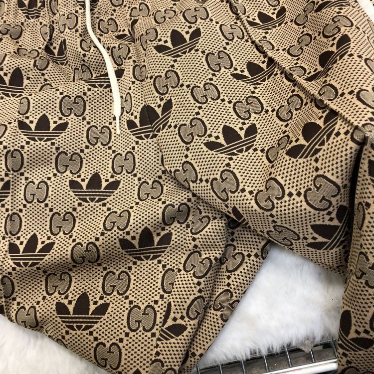 Adidas × Gucci Gucci x Adidas Monogram Joggers Size XL Size US 36 / EU 52 - 8 Thumbnail
