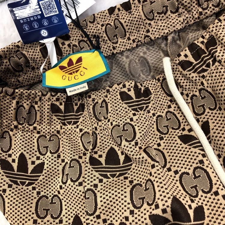 Adidas × Gucci Gucci x Adidas Monogram Joggers Size XL Size US 36 / EU 52 - 7 Thumbnail