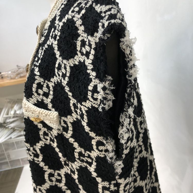 Gucci Gucci Monogram Tweed Vest Size 38 Size XS / US 0-2 / IT 36-38 - 9 Thumbnail