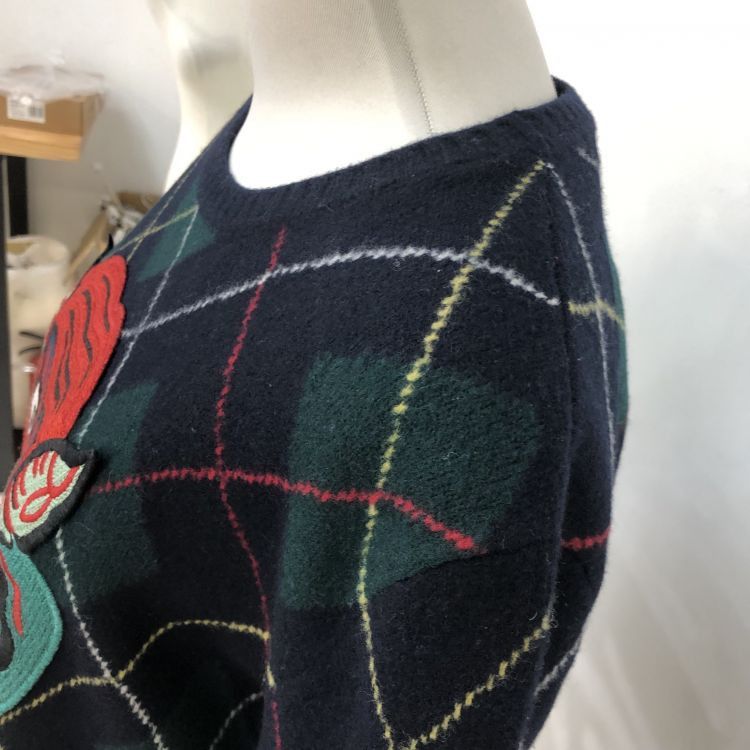 Gucci Gucci Mask XXV Argyle Sweater Size M Size US M / EU 48-50 / 2 - 8 Thumbnail