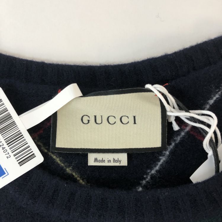 Gucci Gucci Mask XXV Argyle Sweater Size M Size US M / EU 48-50 / 2 - 3 Thumbnail