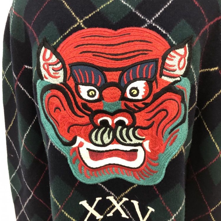 Gucci Gucci Mask XXV Argyle Sweater Size M Size US M / EU 48-50 / 2 - 6 Thumbnail