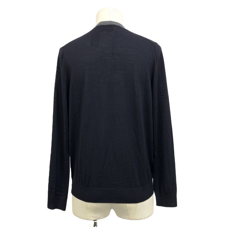 Gucci Gucci Bee Pattern V-Neck Sweater XL Size US XL / EU 56 / 4 - 2 Thumbnail