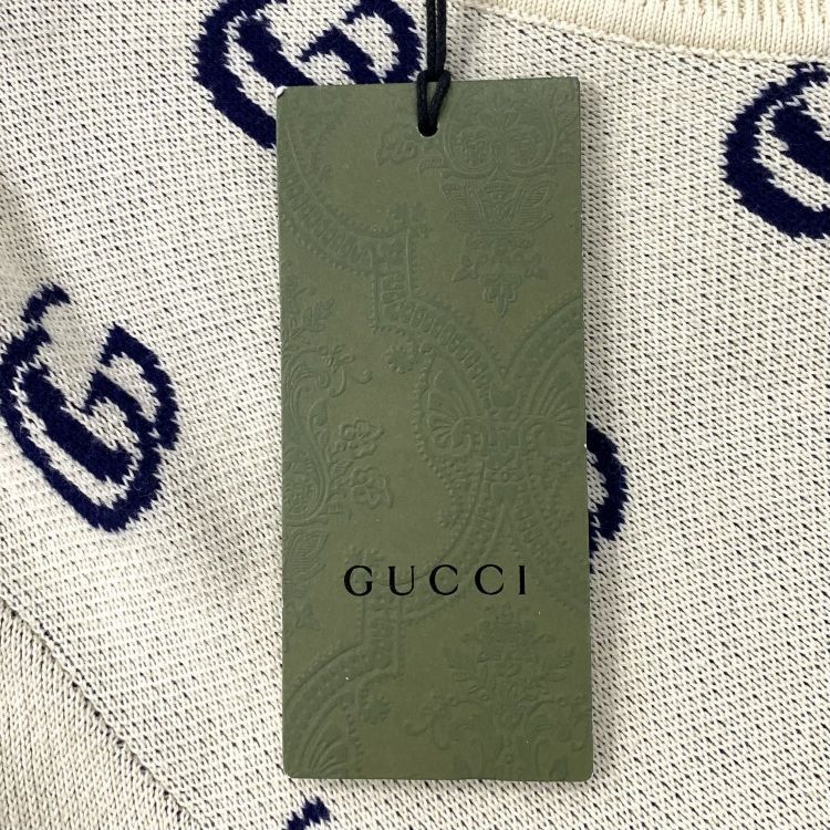 Gucci Gucci GG Monogram V-Neck Sweater Size L Size US L / EU 52-54 / 3 - 5 Thumbnail