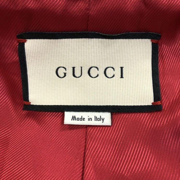 Gucci Gucci GG Monogram Leather Trim Jacket Size 36 Size XS / US 0-2 / IT 36-38 - 3 Thumbnail