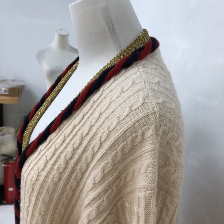 Gucci Gucci Cable Knit Cardigan Size L Size US L / EU 52-54 / 3 - 8 Thumbnail
