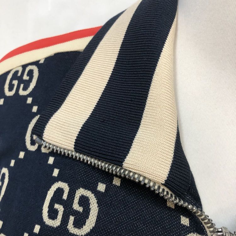 Gucci Gucci GG Jacquard Track Jacket Size L Size US L / EU 52-54 / 3 - 9 Thumbnail