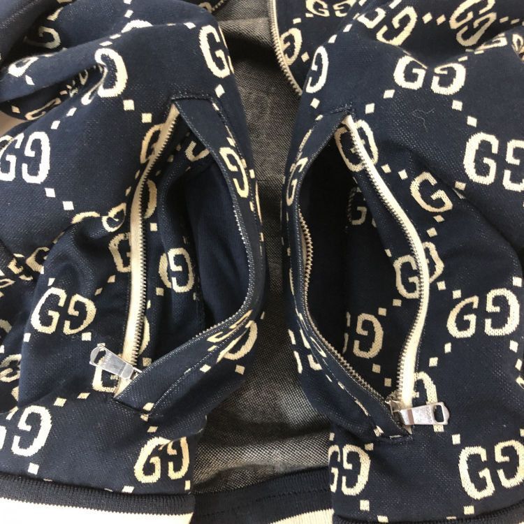 Gucci Gucci GG Jacquard Track Jacket Size L Size US L / EU 52-54 / 3 - 13 Thumbnail