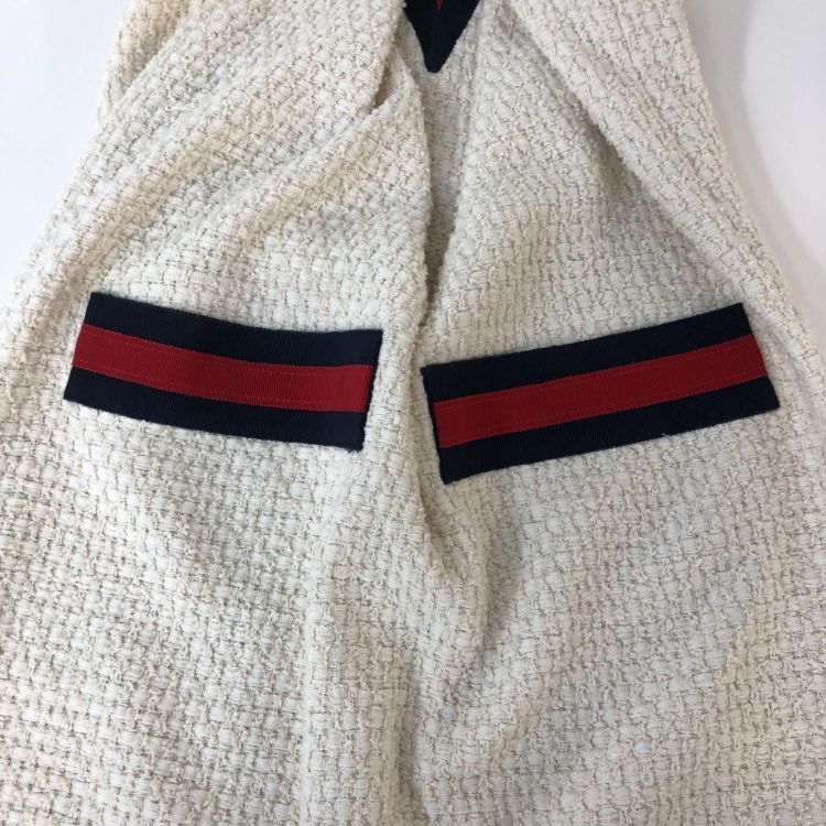 Gucci Gucci Textured V-Neck Dress Size 42 Size M / US 6-8 / IT 42-44 - 12 Thumbnail