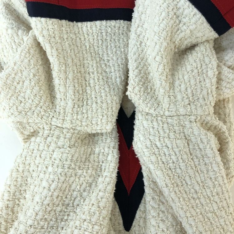 Gucci Gucci Textured V-Neck Dress Size 42 Size M / US 6-8 / IT 42-44 - 11 Thumbnail