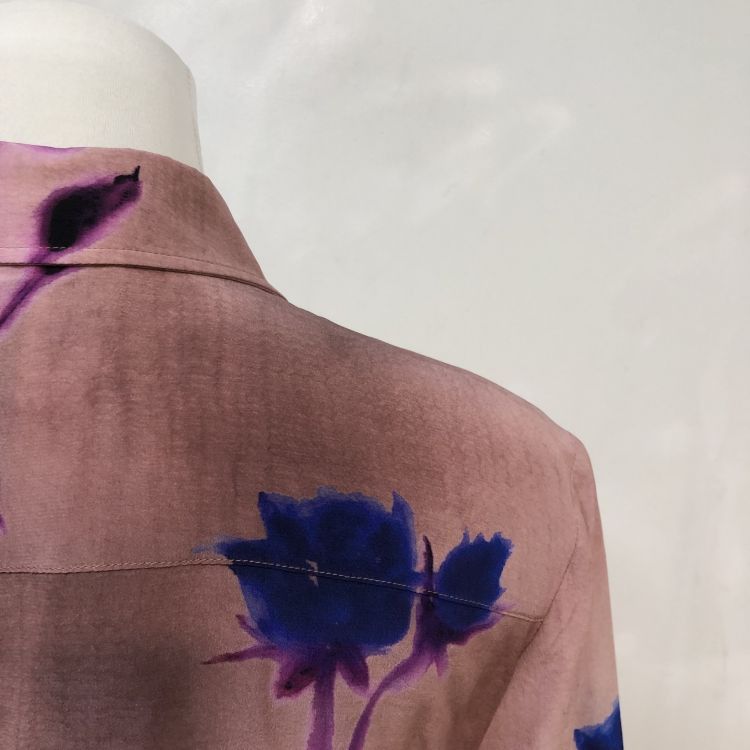 Gucci Gucci Floral Silk Button Up Shirt Size 40 Size S / US 4 / IT 40 - 8 Thumbnail
