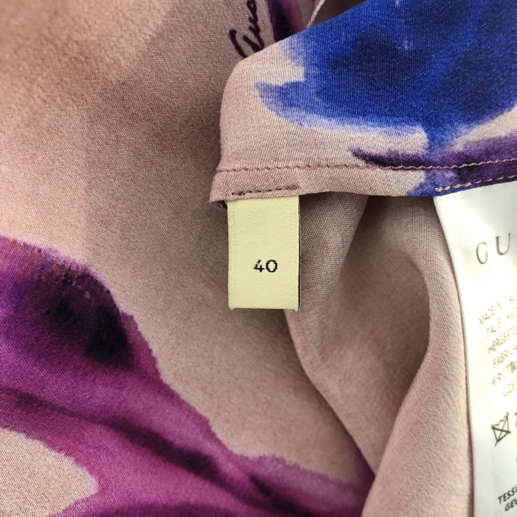 Gucci Gucci Floral Silk Button Up Shirt Size 40 Size S / US 4 / IT 40 - 4 Thumbnail