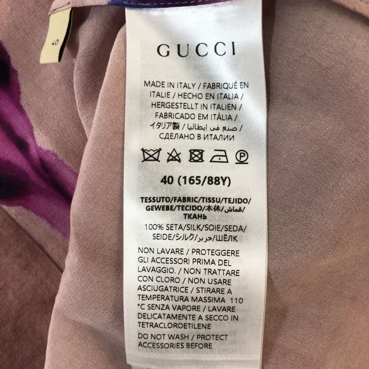 Gucci Gucci Floral Silk Button Up Shirt Size 40 Size S / US 4 / IT 40 - 5 Thumbnail