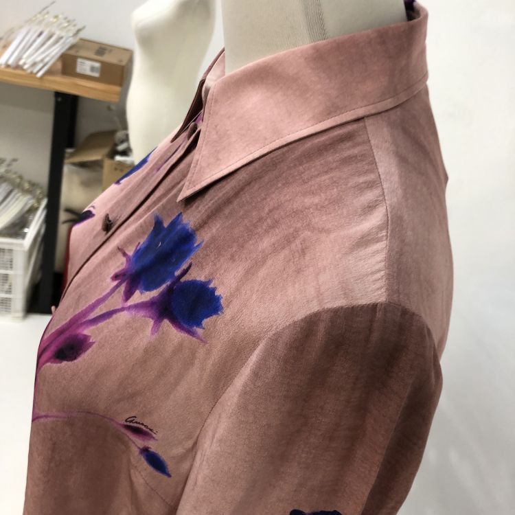 Gucci Gucci Floral Silk Button Up Shirt Size 40 Size S / US 4 / IT 40 - 7 Thumbnail