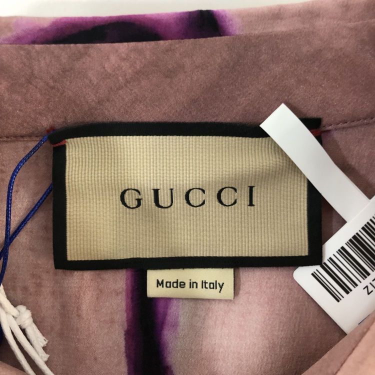 Gucci Gucci Floral Silk Button Up Shirt Size 40 Size S / US 4 / IT 40 - 3 Thumbnail