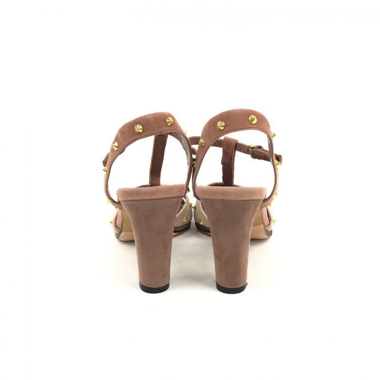 Gucci Gucci Studded Multi-Color Heeled Sandals Size 37 Size US 7 / IT 37 - 4 Thumbnail