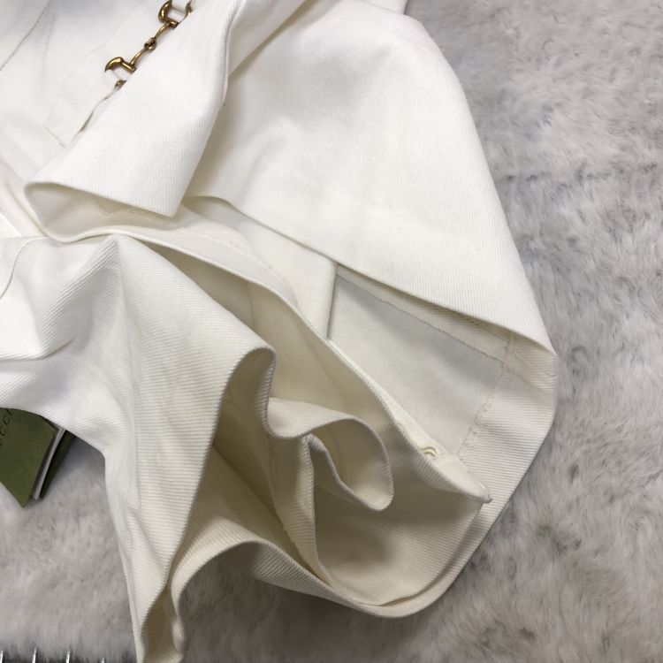 Gucci Gucci Horsebit Cotton Mini Skirt Size 40 Size 27" / US 4 / IT 40 - 10 Thumbnail