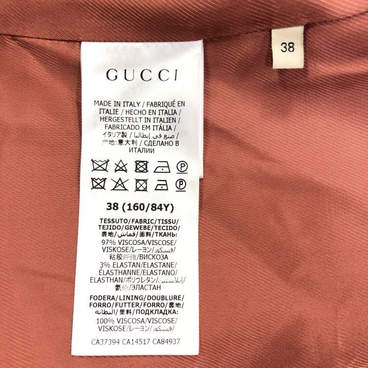 Gucci Gucci Pink Blazer Size 38 Size XS / US 0-2 / IT 36-38 - 4 Thumbnail