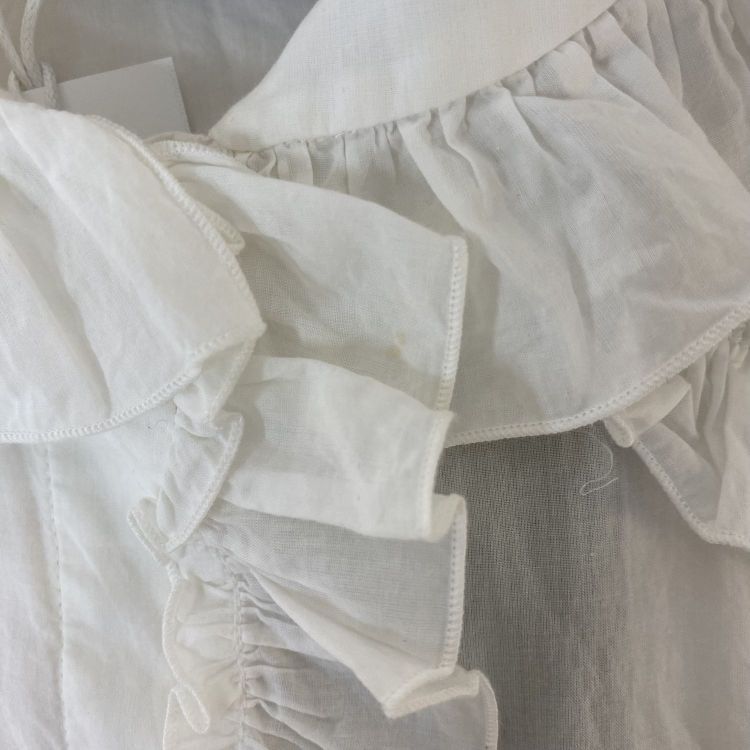 Gucci Gucci Ruffle Detail Cotton Blouse Size 42 Size M / US 6-8 / IT 42-44 - 9 Thumbnail