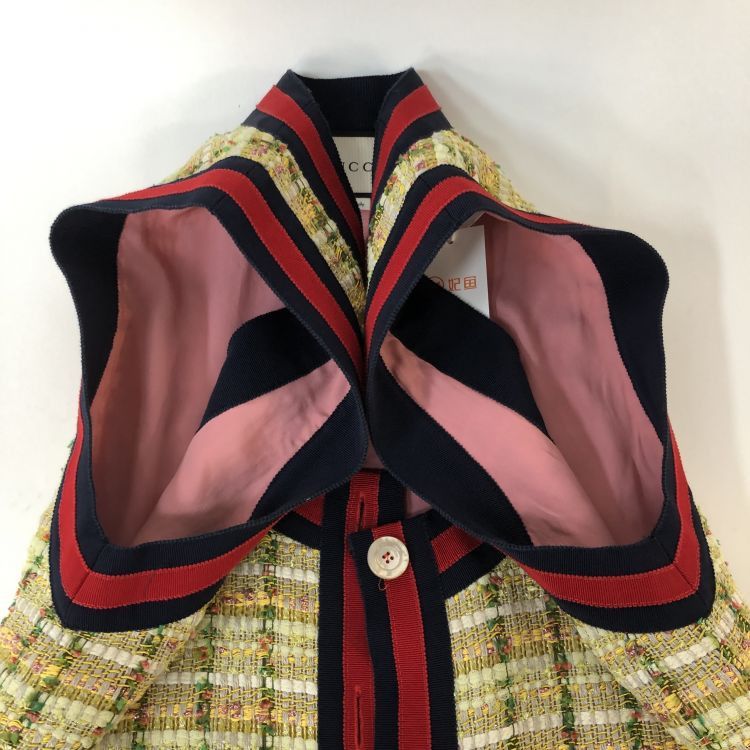 Gucci Gucci Plaid Tweed Vest Size 42 Size M / US 6-8 / IT 42-44 - 10 Thumbnail