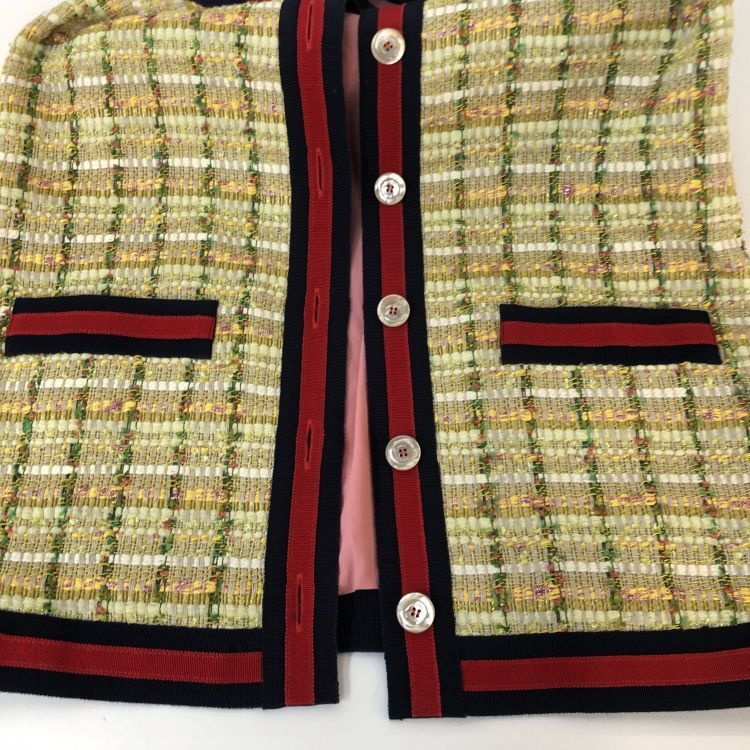 Gucci Gucci Plaid Tweed Vest Size 42 Size M / US 6-8 / IT 42-44 - 11 Thumbnail