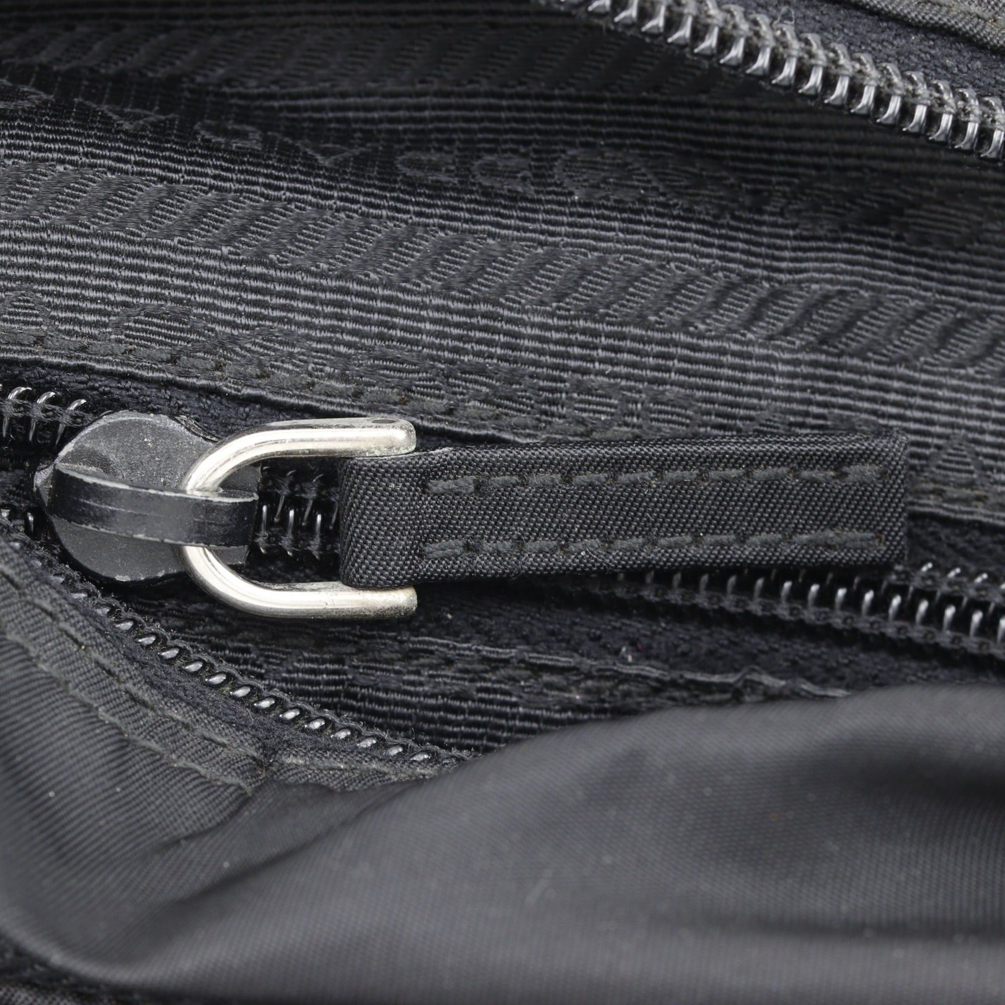 Prada Prada Shoulder Bag, Nylon, Black, Belt Buckle, Women's Size ONE SIZE - 8 Thumbnail